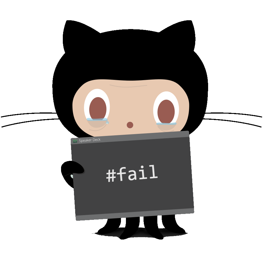 Fail Octocat